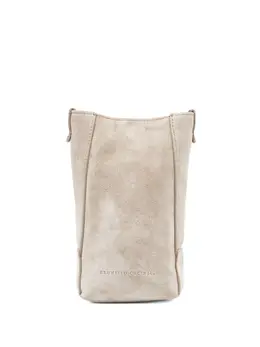 Brunello Cucinelli: Бежевая сумка 