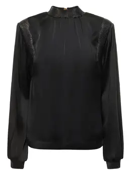 TOM FORD: Атласная блуза 