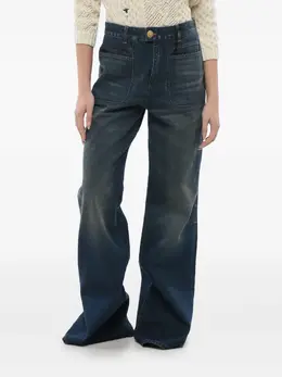Balmain: Хлопковые джинсы 
