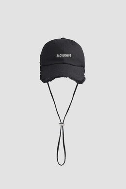 Jacquemus: Чёрная кепка 