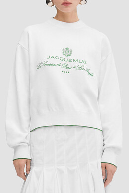 Jacquemus: Трикотажный свитшот 