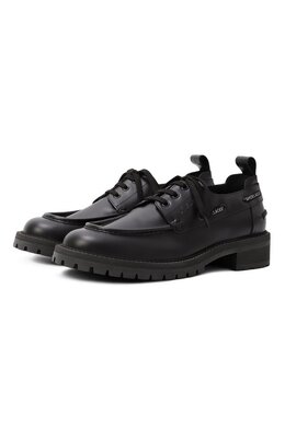 Off-White: Чёрные мокасины 