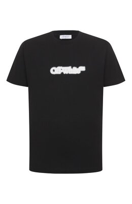 Off-White: Хлопковая футболка 