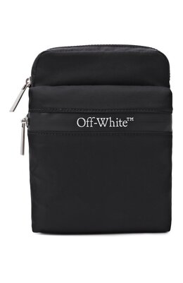 Off-White: Чёрная сумка 