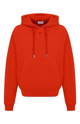 Off-White: Хлопковая толстовка 