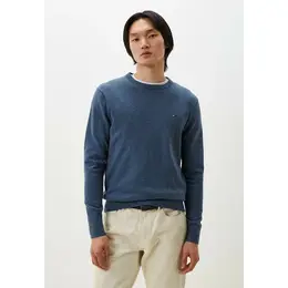 Tommy Hilfiger: Голубой свитер 