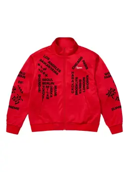 Supreme: Красная куртка  Worldwide