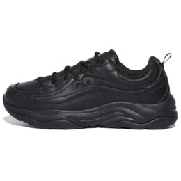 Fila: Чёрные кроссовки 
