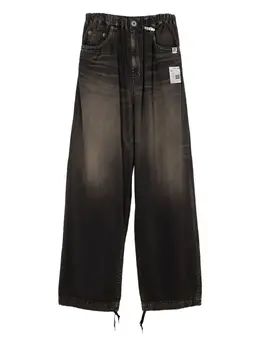 Maison MIHARA YASUHIRO: Чёрные джинсы 