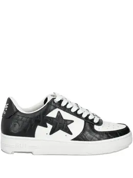 A BATHING APE®: Белые кроссовки 