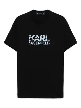 Karl Lagerfeld: Футболка с принтом 