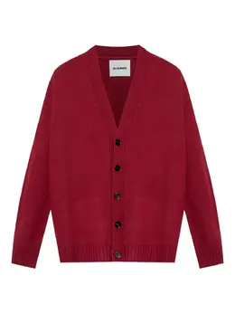 Jil Sander: Кардиган из шерсти 