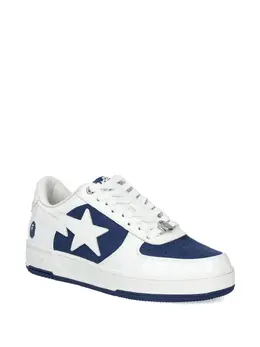 A BATHING APE®: Белые кроссовки 