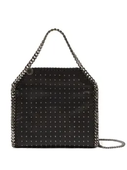 Stella McCartney: Чёрная сумка-шоппер  Falabella