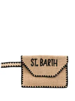 MC2 Saint Barth: Бежевый клатч 