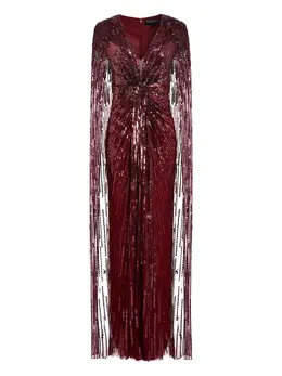 Jenny Packham: Красное платье 