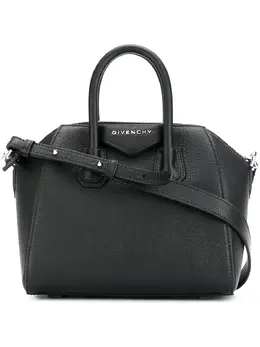 Givenchy: Чёрная сумка-шоппер  Antigona