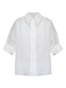 Jil Sander: Белая рубашка 