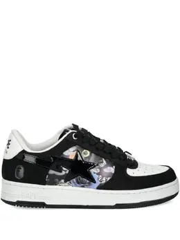 A BATHING APE®: Чёрные кроссовки 