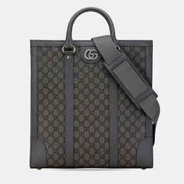 Gucci: Зелёная сумка  GG Supreme