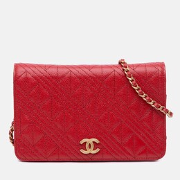 Chanel: Красный кошелёк 