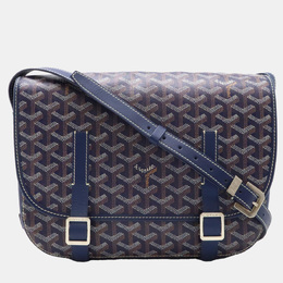 Goyard: Голубая сумка 