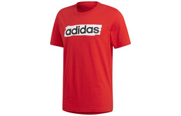 Adidas: Красная футболка 