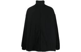 Balenciaga: Чёрная куртка 