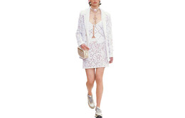 Chanel: Белая куртка 