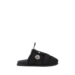 Moncler: Чёрные сандалии 