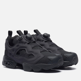 Reebok: Чёрные кроссовки  InstaPump Fury