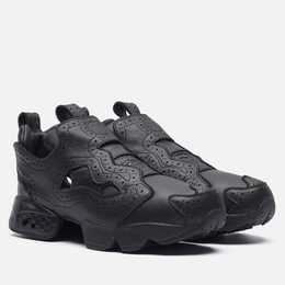 Reebok: Чёрные кроссовки  InstaPump Fury