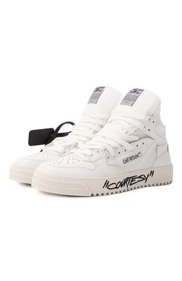 Off-White: Белые кеды  Off Court