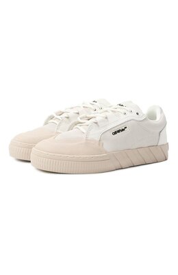 Off-White: Белые кеды  Vulcanized