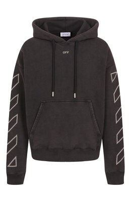 Off-White: Хлопковая толстовка 