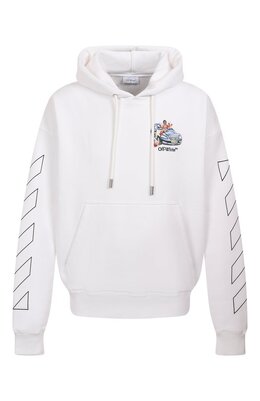 Off-White: Хлопковая толстовка 