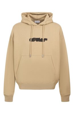 Off-White: Хлопковая толстовка 