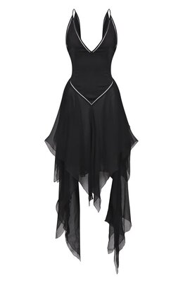 Ann Demeulemeester: Платье из вискозы 