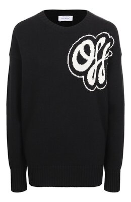 Off-White: Хлопковый свитер 