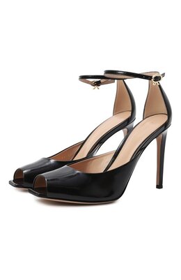 Gianvito Rossi: Чёрные босоножки 