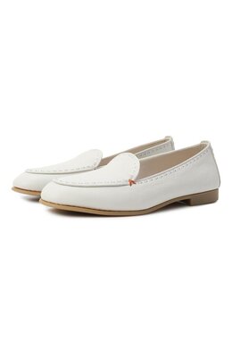 Santoni: Белые лоферы 