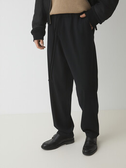 Mm6 Maison Margiela: Чёрные брюки 