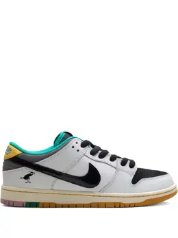 Nike: Белые кроссовки  SB Dunk Low