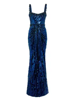 Jenny Packham: Голубое платье 