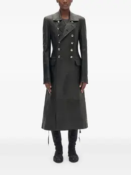 Ann Demeulemeester: Чёрное пальто 