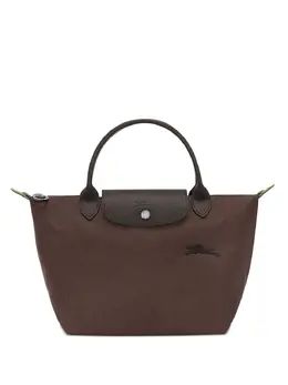 Longchamp: Коричневая сумка  Le Pliage