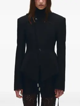 Ann Demeulemeester: Обтягивающая куртка 