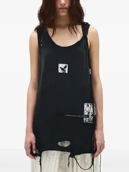 Ann Demeulemeester: Чёрная майка 