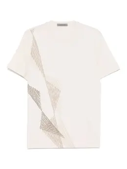 Corneliani: Светлая футболка 