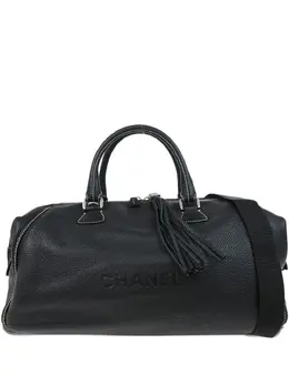 CHANEL Pre-Owned: Чёрная сумка 